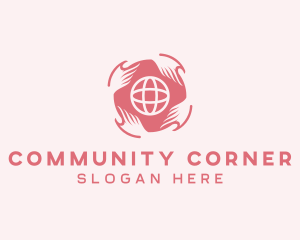 Community Global Foundation  logo design