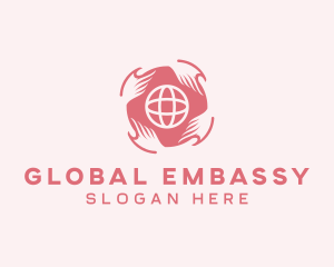 Community Global Foundation  logo design