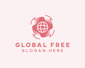 Community Global Foundation  logo design