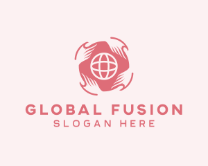 Community Global Foundation  logo design