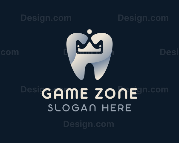 Crown Tooth Dental Logo