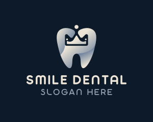 Crown Tooth Dental logo design
