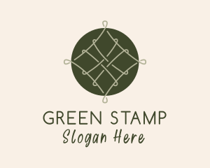 Green Woven Thread logo design