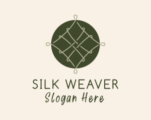 Green Woven Thread logo design