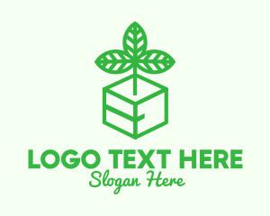 Green Plant Box Logo