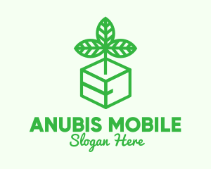 Green Plant Box logo design