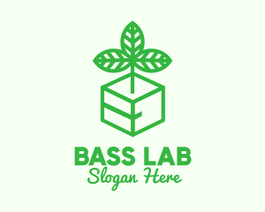 Green Plant Box logo design