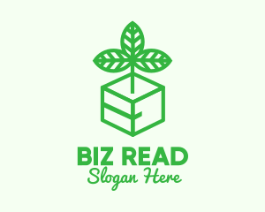 Green Plant Box logo design