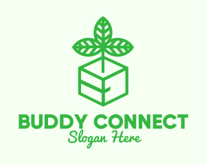 Green Plant Box logo design