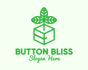 Green Plant Box logo design