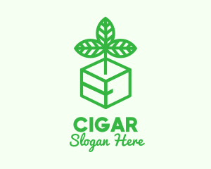 Green Plant Box logo design