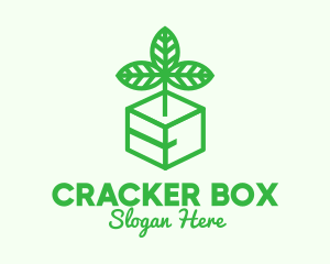 Green Plant Box logo design