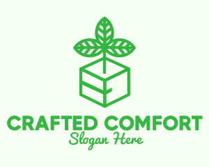 Green Plant Box logo design