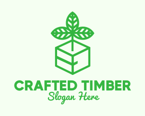 Green Plant Box logo design