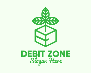 Green Plant Box logo design