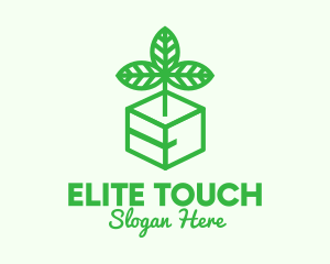 Green Plant Box logo design