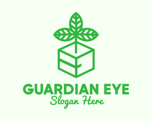 Green Plant Box logo design