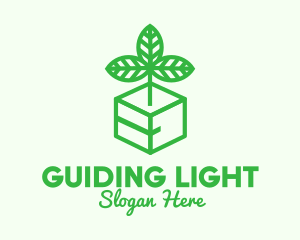 Green Plant Box logo design