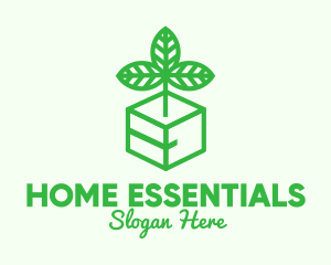 Green Plant Box logo design