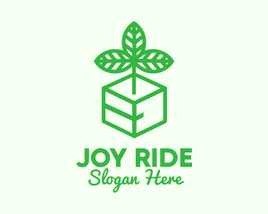 Green Plant Box logo design