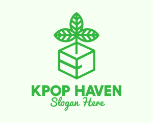 Green Plant Box logo design