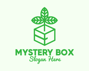 Green Plant Box logo design