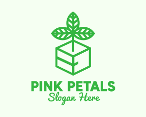 Green Plant Box logo design