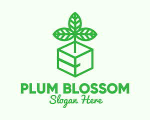 Green Plant Box logo design