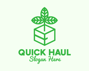 Green Plant Box logo design