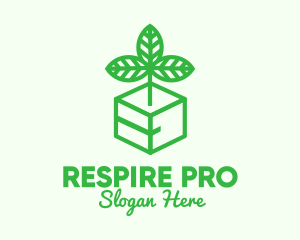 Green Plant Box logo design