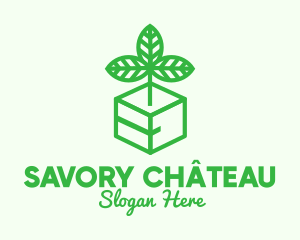 Green Plant Box logo design