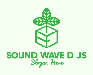 Green Plant Box logo design