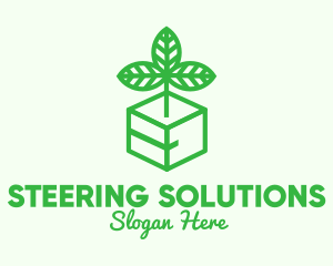 Green Plant Box logo design