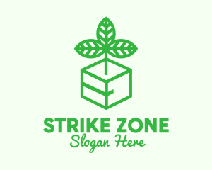 Green Plant Box logo design