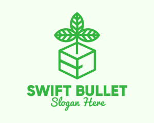 Green Plant Box logo design