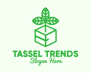 Green Plant Box logo design