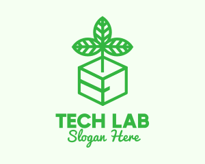 Green Plant Box logo design