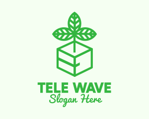 Green Plant Box logo design