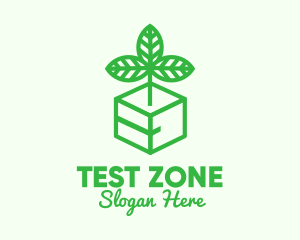 Green Plant Box logo design