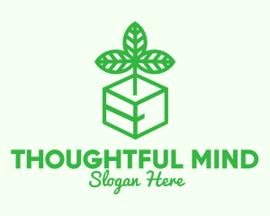 Green Plant Box logo design