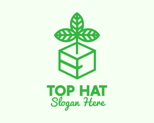 Green Plant Box logo design