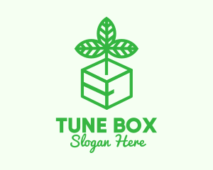 Green Plant Box logo design