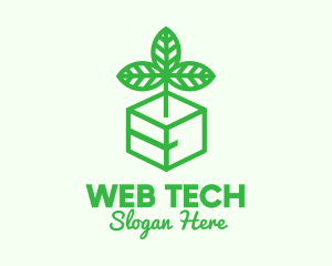 Green Plant Box logo design