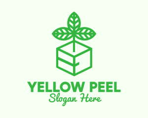 Green Plant Box logo design