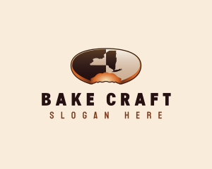 New York Cookie Dessert logo design