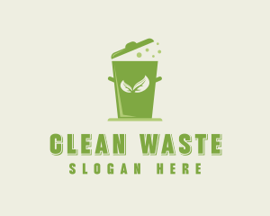 Trash Compost Disposal logo design