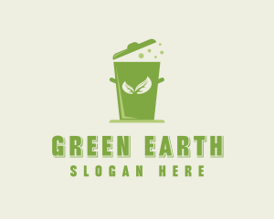 Trash Compost Disposal logo design