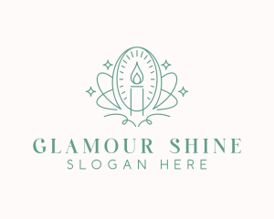 Scented Candlelight Decor logo design