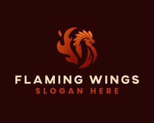 Hot Grill Chicken logo design