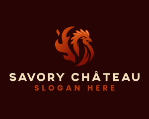 Hot Grill Chicken logo design